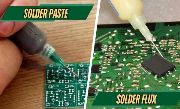 solder paste and flux solder paste and flux